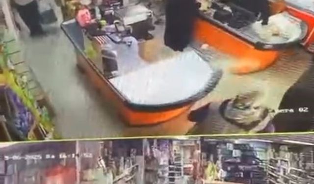 Başakşehir’de müşteri kılığında markete girdi, 4 koli kahve çaldı: O anlar kamerada