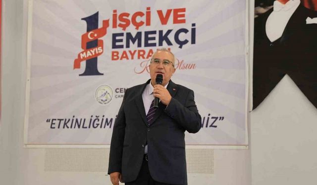 Başkan Arslan 1 Mayıs İşçi ve Emek Bayramında emekçilerle bir araya geldi