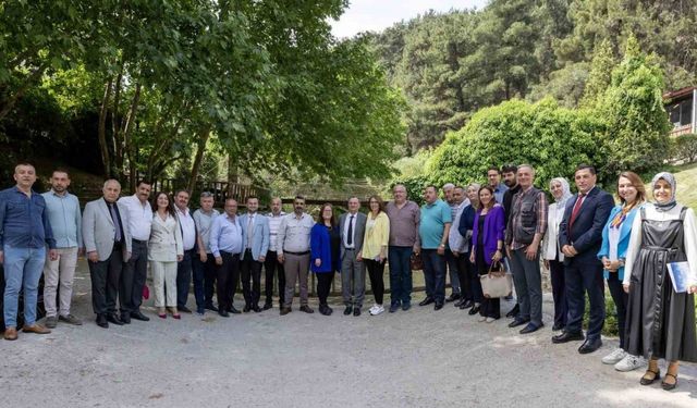 Başkan Balaban muhtarlarla bir araya geldi