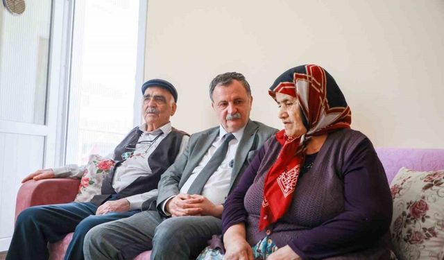 Başkan Balaban şehit anneleriyle bir araya geldi