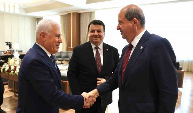 Başkan Bozbey’den KKTC Cumhurbaşkanı Tatar’a ziyaret