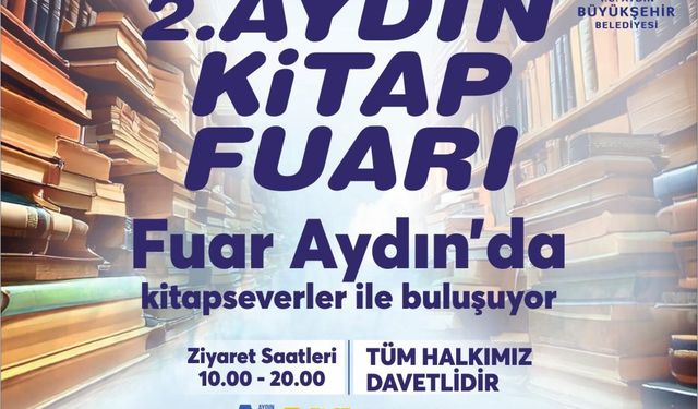 Başkan Çerçioğlu’ndan Aydın Kitap Fuarı’na davet