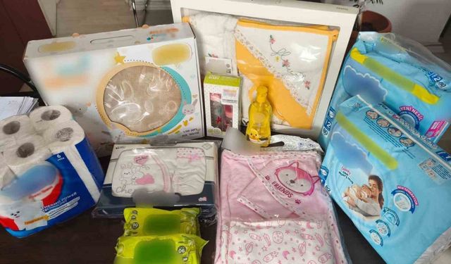 Başmakçı Kaymakamlığından ailelere yeni doğan desteği
