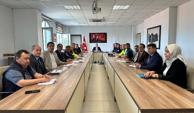Burhaniye’ de İlçe Güvenlik Danışma Kurulu Toplantısı yapıldı