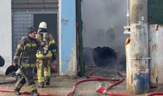 Bursa’da fabrika yangını korku dolu anlar yaşattı