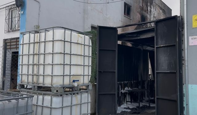 Bursa’da iki fabrikayı etkileyen yangın tamamen söndürüldü