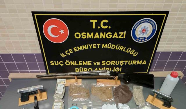 Bursa’da uyuşturucu tacirlerine geçit yok
