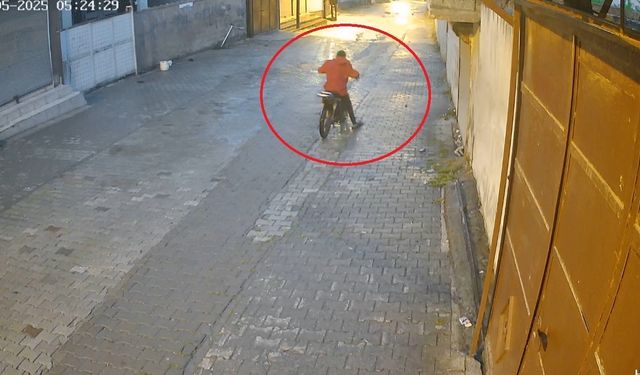 Çaldığı motosiklet arızalanınca park edip, başka motosiklet çalan hırsız polisten kaçamadı