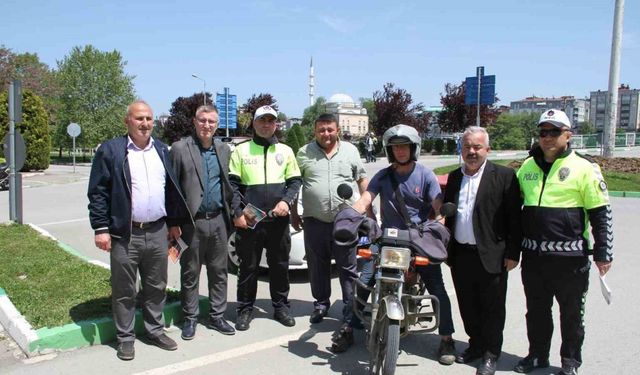 Çarşamba’da "Bir Kural Bir Ömür" uygulaması