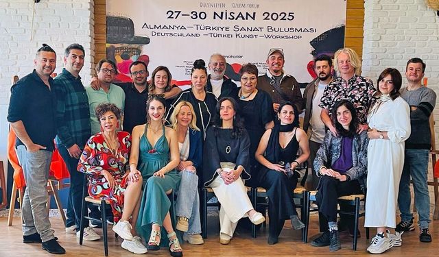 Çeşme’de Türk-Alman Sanat Buluşması: "7. Alaçatı Sanat Çalıştayı ve Sergisi" sanatseverlerle buluştu