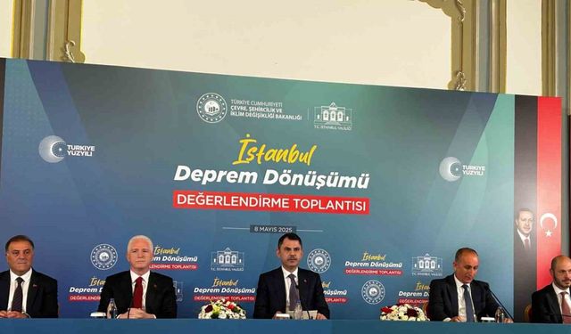 Çevre Şehircilik ve İklim Değişikliği Bakanı Kurum: "İstanbul’da acil dönüşmesi gereken 600 bin konut var"