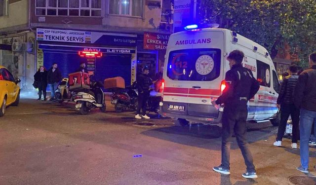 Çorlu’da iki motosiklet birbirine girdi