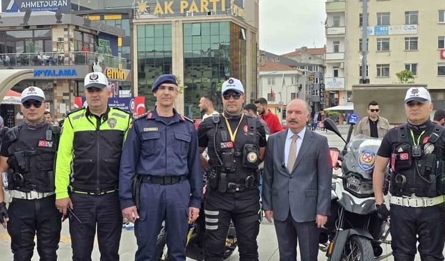 Çorum’da Trafik Haftası’nda farkındalık oluşturan etkinlik