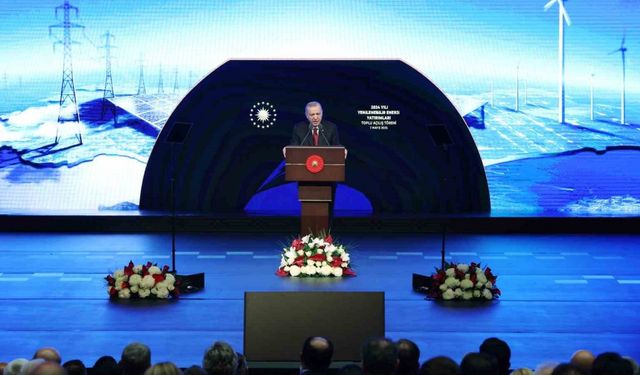 Cumhurbaşkanı Erdoğan: "Hedefimiz ithalatı düşürerek, enerji faturamızı hafifletmek ve nihai olarak da Türkiye’yi kaynakta ve teknolojide net ihracatçı bir ülke yapmaktır."