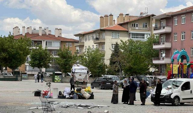 Dairesinde patlattığı doğalgaz onlarca kişiyi evsiz bıraktı