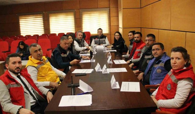 Devlet Hastanesi’nde gerçekçi yangın tatbikatı