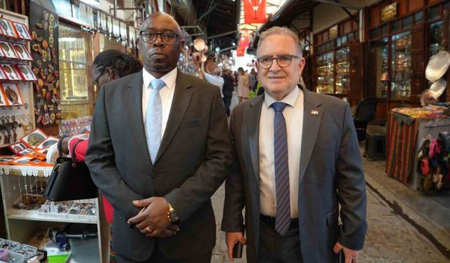 Dominik ve Kenya Büyükelçileri Gaziantep’e hayran kaldı