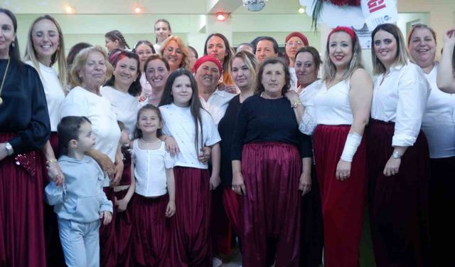 Edirne’de şalvar gecesi renkli görüntülere sahne oldu