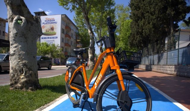 Elektirikli bisiklet Tripy’lere bahar indirimi: Dakika ücreti 2 TL
