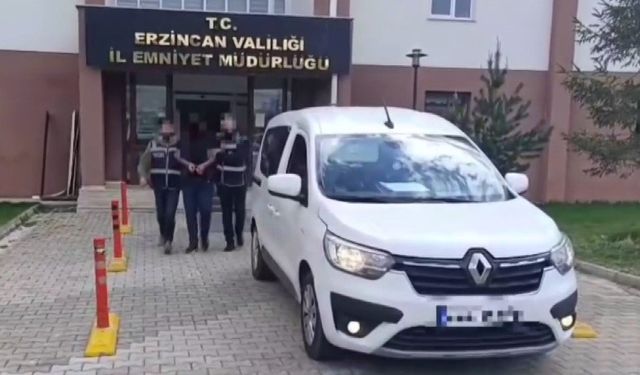 Erzincan’da 31 yıl 1 ay 29 gün kesinleşmiş hapis cezası bulunan 1 kişi yakalandı
