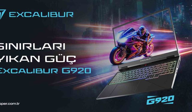 "Excalibur G920 satışta: "Yapay zeka destekli üst düzey donanım"