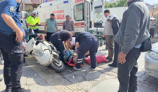 Gazipaşa’da ters yön ihlali kazaya neden oldu: 1 yaralı