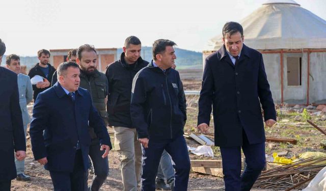 Gençlik Kampı ve Oba Kültürü Tematik Parkı’nda çalışmalar hızla devam ediyor