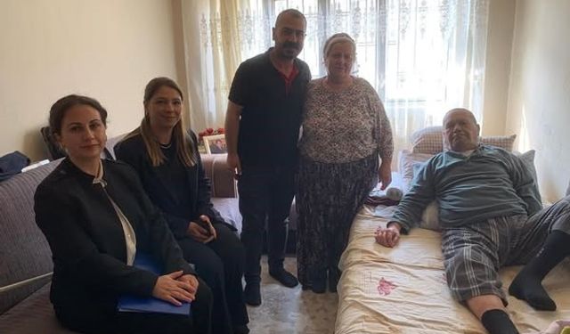 Germencik Belediyesi’nden hasta yatağı desteği
