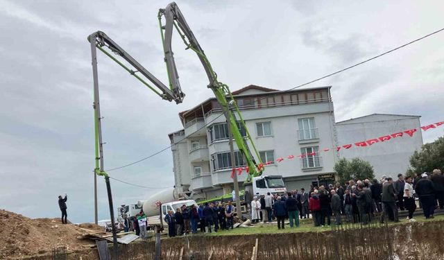 Hafızlık Yatılı Kur’an Kursu binasının temeli atıldı