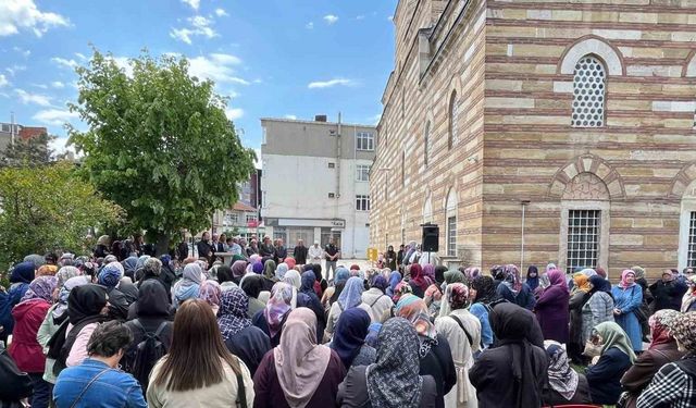 Hayrabolu’da hacı adayları dualarla uğurlandı