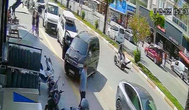 Huzurevi sakinine motosiklet çarptı