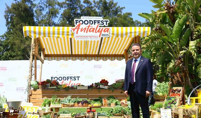 IV. FoodFest Antalya Uluslararası Gastronomi Festivali başlıyor