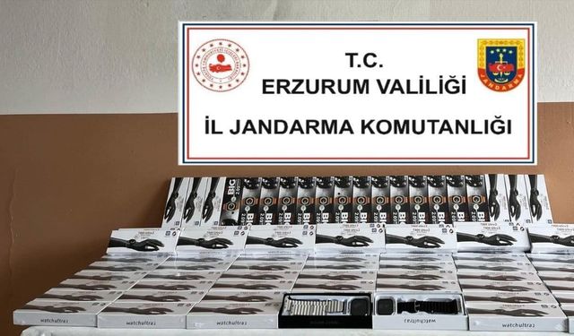 Jandarmadan akıl saat operasyonu