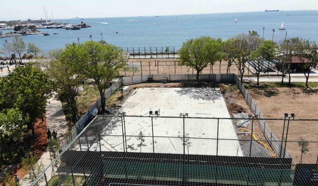 Kadıköy Kalamış Park’ını betona boğdular: Halk isyan etti