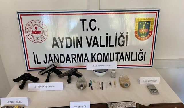 Karacasu’da uyuşturucu operasyonu