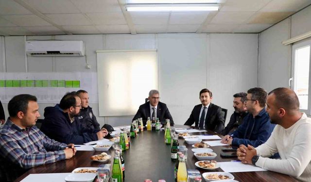 Karaman-Ulukışla Hızlı Tren Hattı’nda saha incelemesi