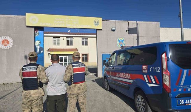 Kars’ta dolandırıcılık suçundan hapis cezası bulunan 1 kişi yakalandı