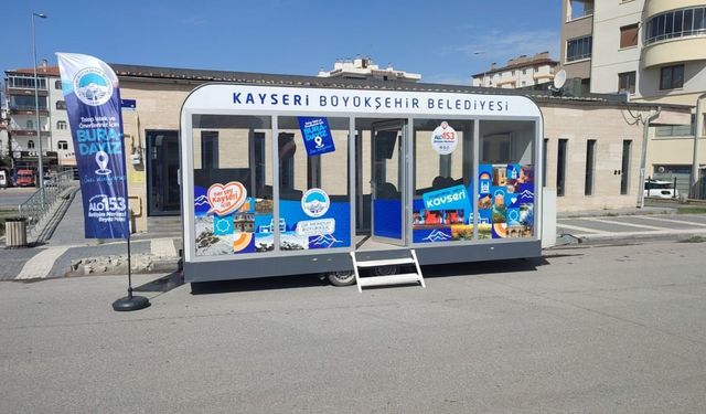 Kayseri Büyükşehir, Mobil Beyaz Masa ile vatandaşla iç içe