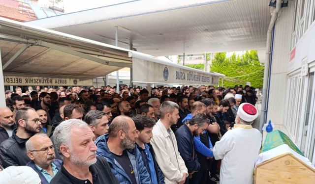 Kazada hayatını kaybeden şahıs İnegöl’de toprağa verildi