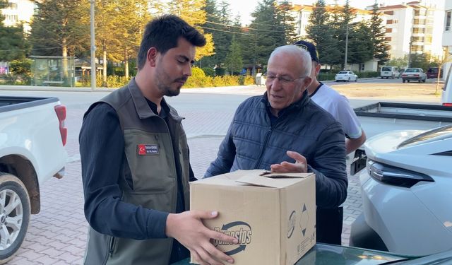 Konya’da bitkin halde bulunan delice doğan koruma altına alındı
