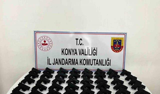 Konya’da jandarmadan silah operasyonu