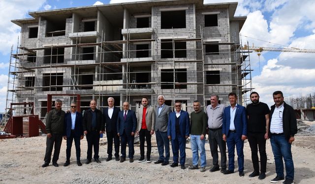 Kulu’da toplu konut inşaatları ve OSB’de inceleme yapıldı