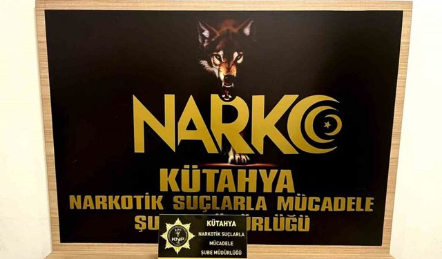 Kütahya’da uyuşturucu operasyonu, 2 kişi tutuklandı