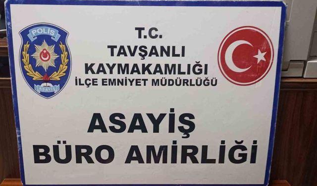 Kütahya’da üzerinde uyuşturucuyla yakalanan şüpheli tutuklandı