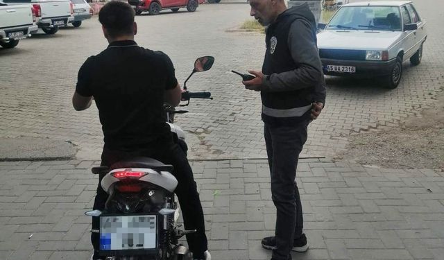 Manisa’da 257 motosiklet sürücüsüne ceza kesildi