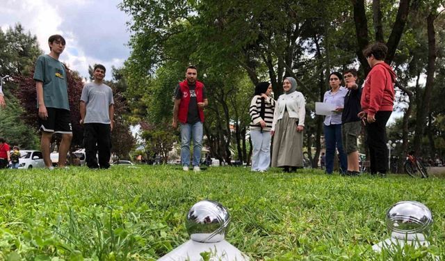 Menteşe’de gençler Bocce sporuna ilgi duyuyor