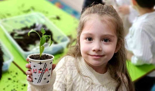 Minik öğrencilerden anlamlı bir proje