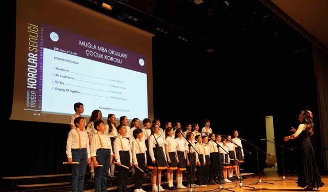 Muğla’da Uluslararası Korolar Şenliği, coşkulu finalle tamamlandı