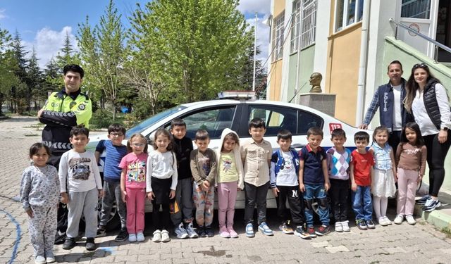 Niğde’de öğrencilere trafik eğitimi verildi
