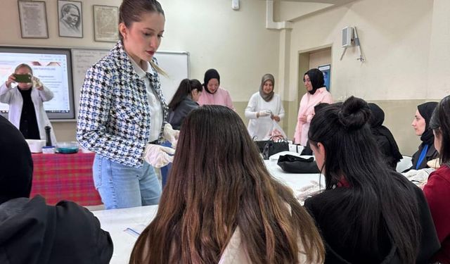 Öğrencilere sağlıklı beslenme eğitimi verildi